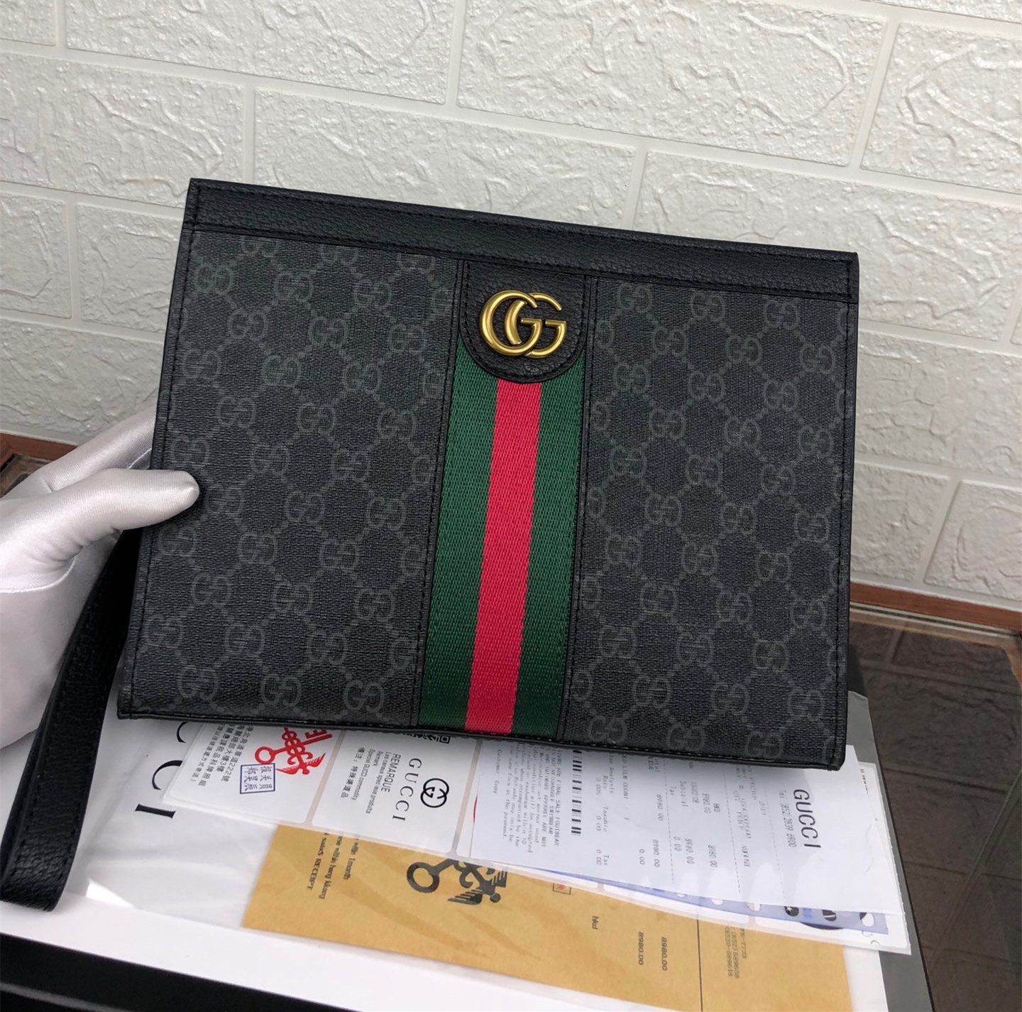 Gucci（グッチ）クラッチバッグ 26.5X20X5.5cm-BRAND OFF