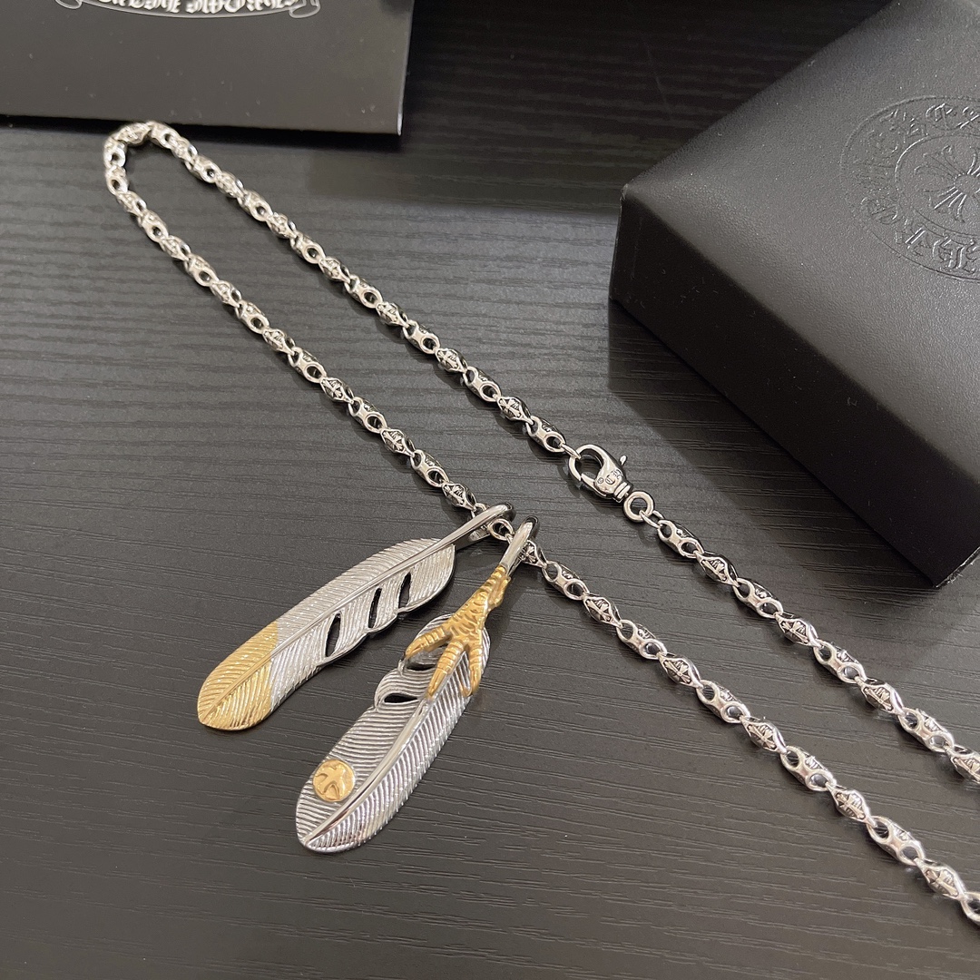 【CHROME HEARTS】ネックレス、新しいネックレス万能シンプルファッションオーナメント-BRAND OFF