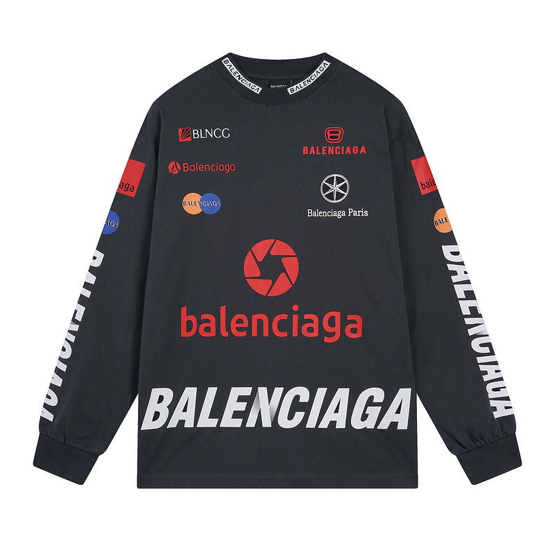 【BALENCIAGA】バレンシアガ 長袖 男女兼用、ご好評に付き再入荷！-BRAND OFF