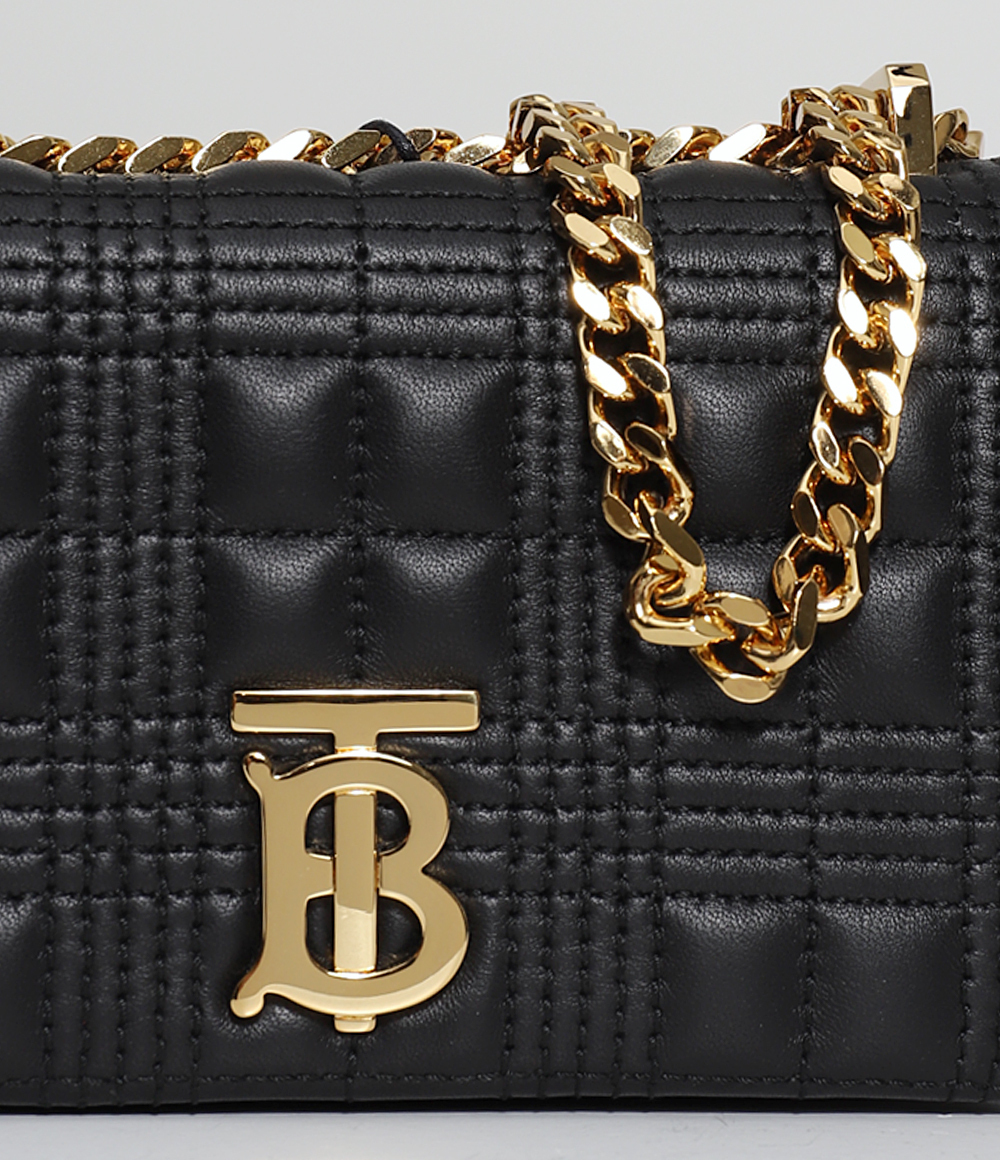 ☆Burberry ミニ キルティング ローラバッグ-BRAND OFF