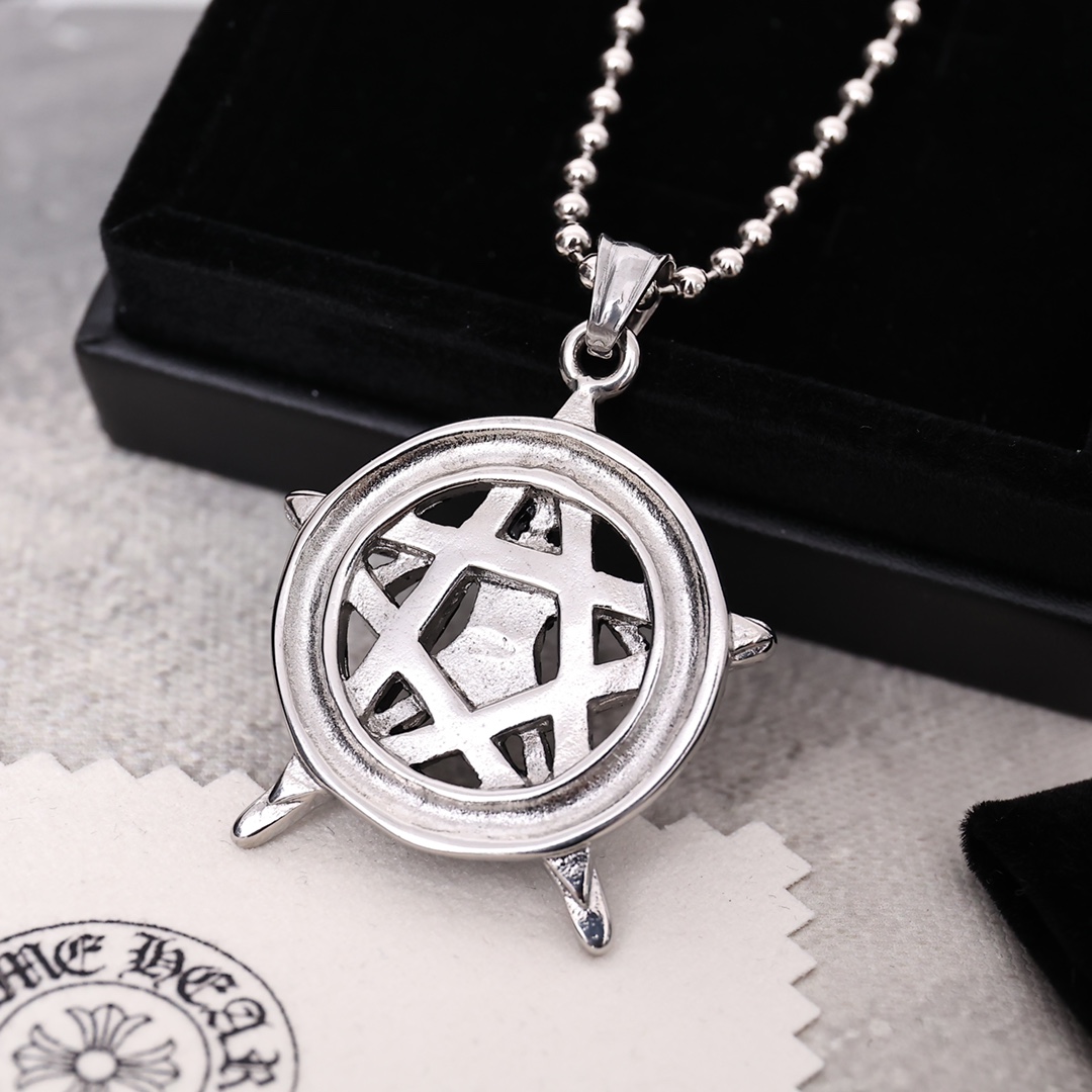 【CHROME HEARTS】ネックレス、新しいネックレス万能シンプルファッションオーナメント-BRAND OFF