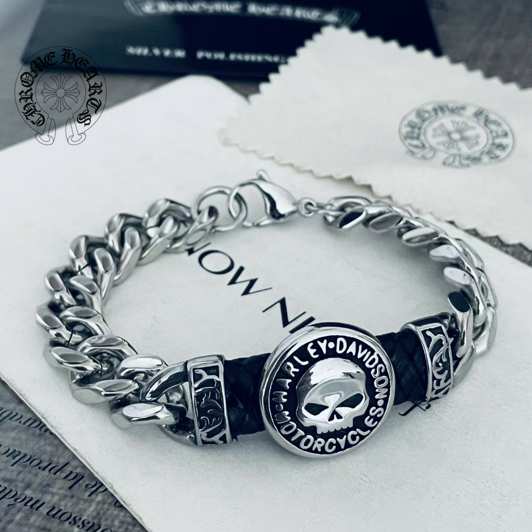 【Chrome Hearts】ブレスレット ファッションオールマッチ-BRAND OFF