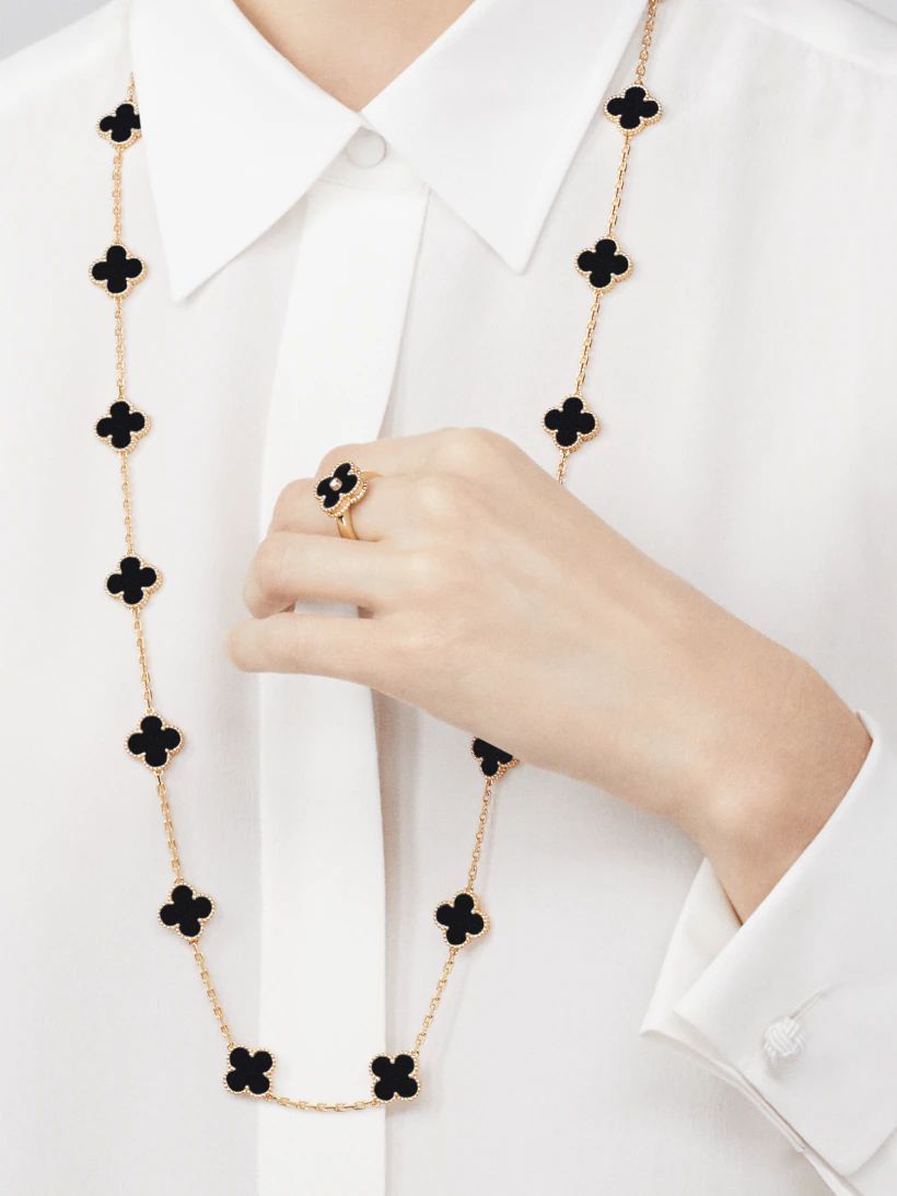【2026】【Vancleef & Arpels】 ヴィンテージ アルハンブラ リング-BRAND OFF