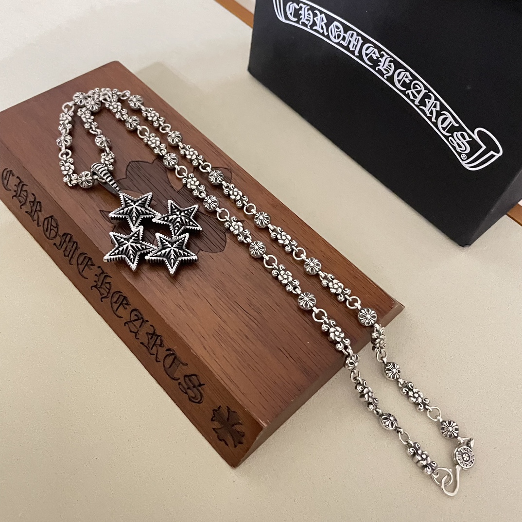 【Chrome Hearts】ネックレス、新しいネックレス万能シンプルファッションオーナメント-BRAND OFF