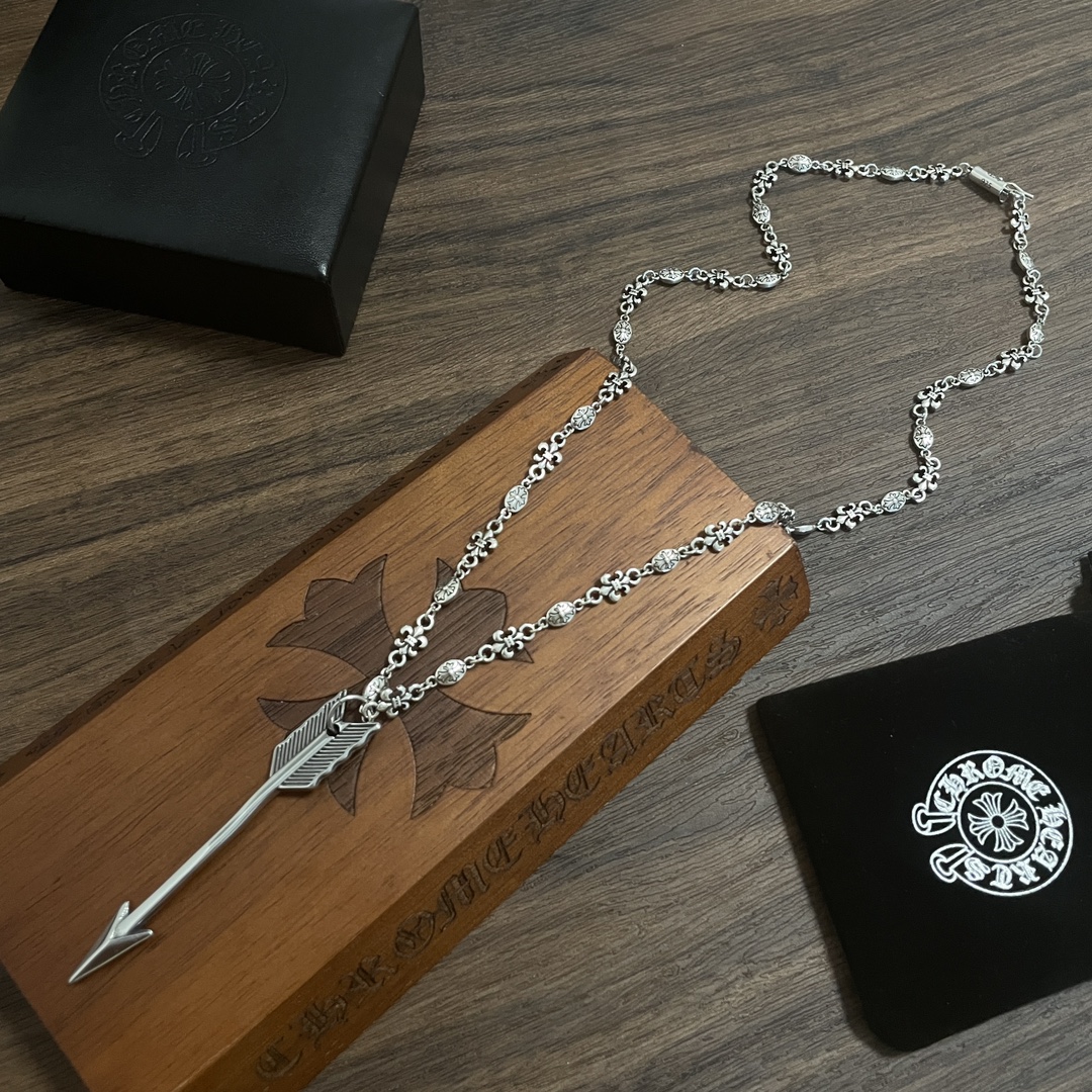 【Chrome Hearts】ネックレス、新しいネックレス万能シンプルファッションオーナメント-BRAND OFF