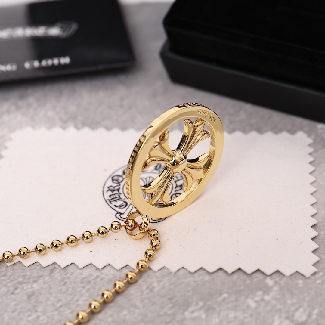 【Chrome Hearts】ネックレス、新しいネックレス万能シンプルファッションオーナメント-BRAND OFF