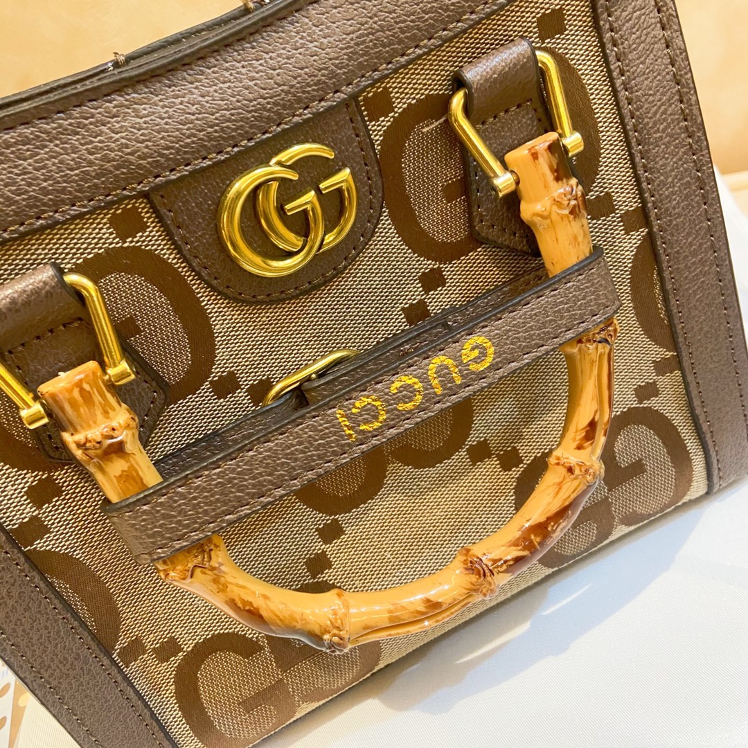 GUCCI 〔グッチ ダイアナ〕ミニ トートバッグ-BRAND OFF
