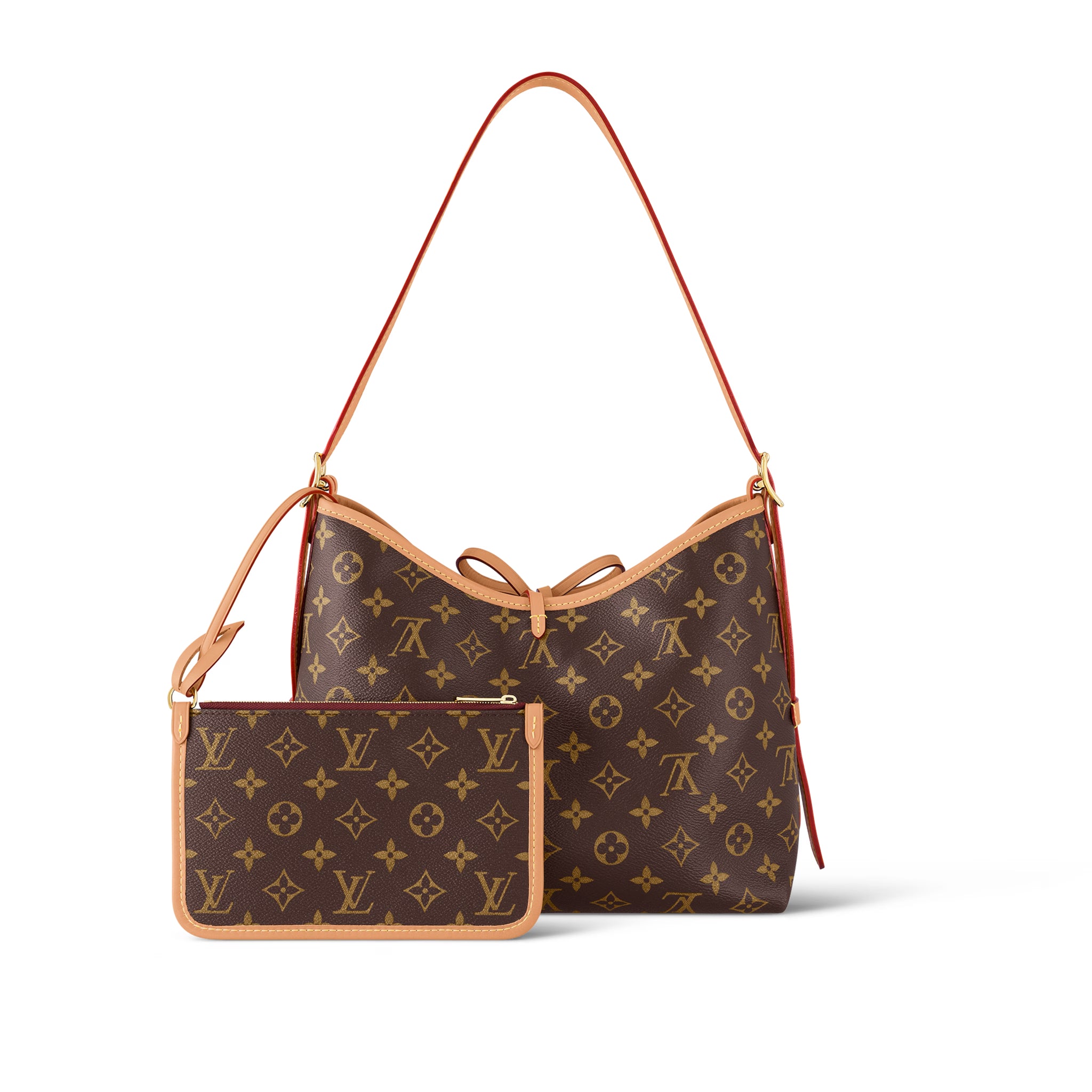 LOUIS VUITTON CarryAll PM Bag Monogram| (啡色)-BRAND OFF