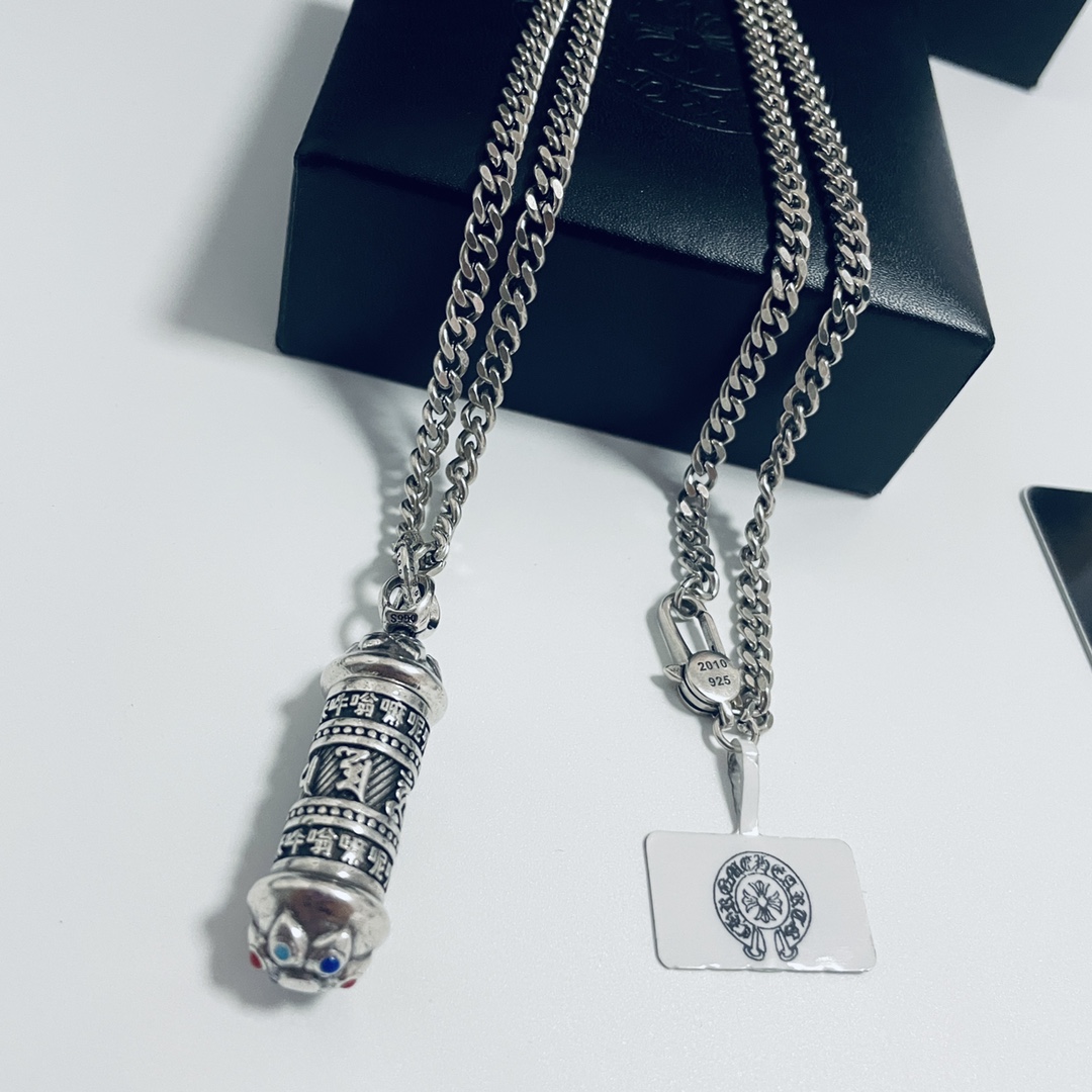 【CHROME HEARTS】クロムハーツ、新しいネックレス万能シンプルファッションオーナメント-BRAND OFF