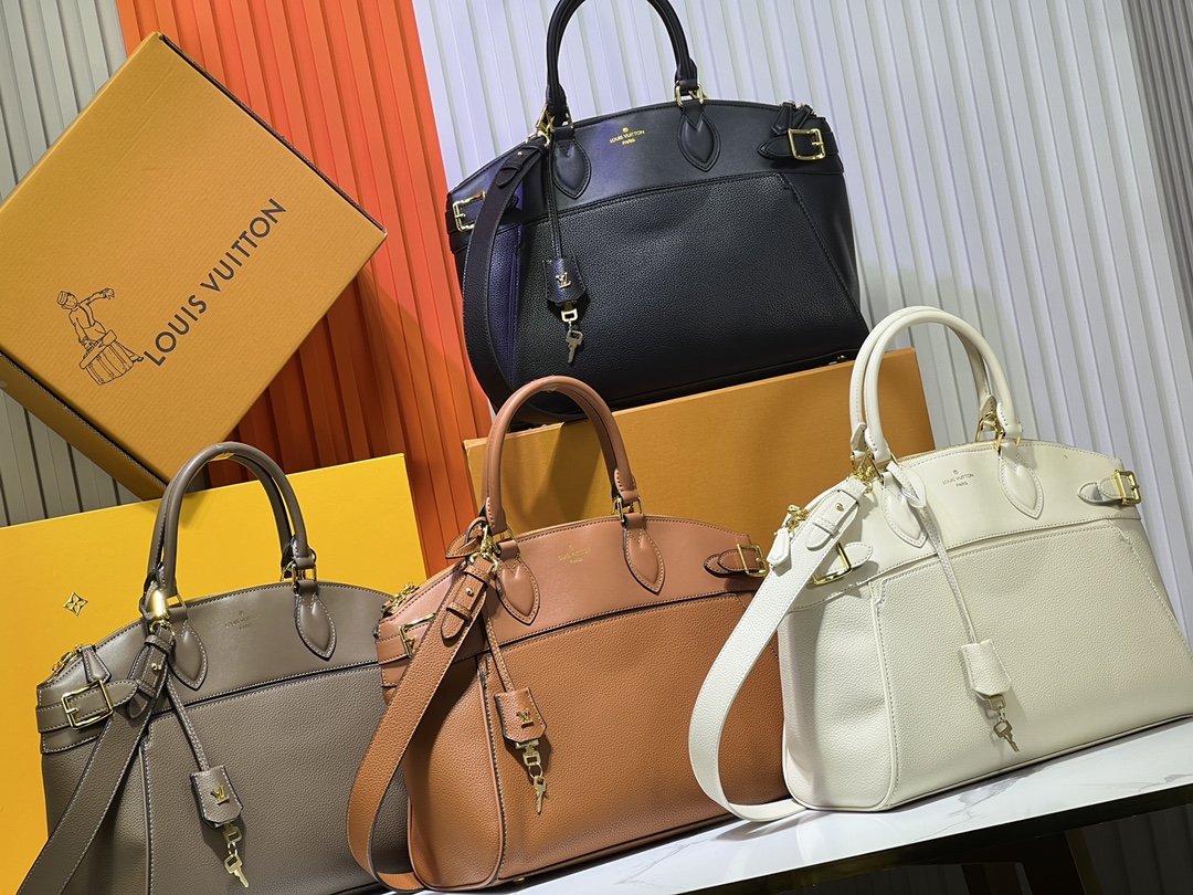 LOUIS VUITTON ルイヴィトン Lock It MM ハンドバッグ-BRAND OFF