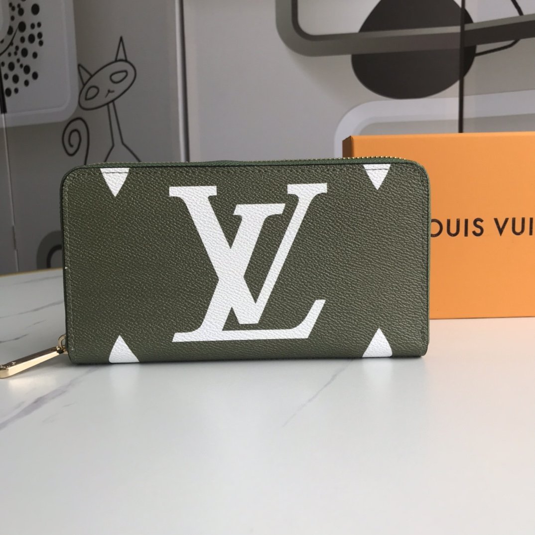 財布 19 x 10cm Zippy M60017 Louis Vuitton-BRAND OFF