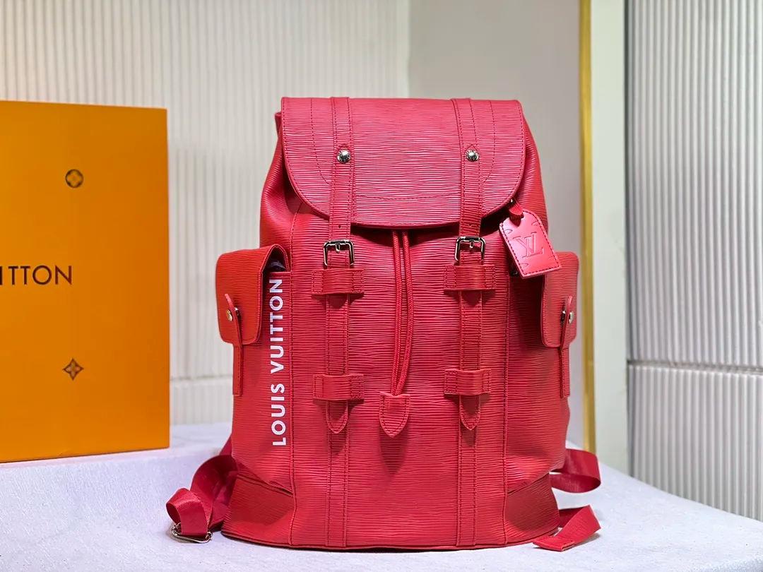 【LOUIS VUITTON】クリストファーMM リュック ロゴ バックパック M23764-BRAND OFF