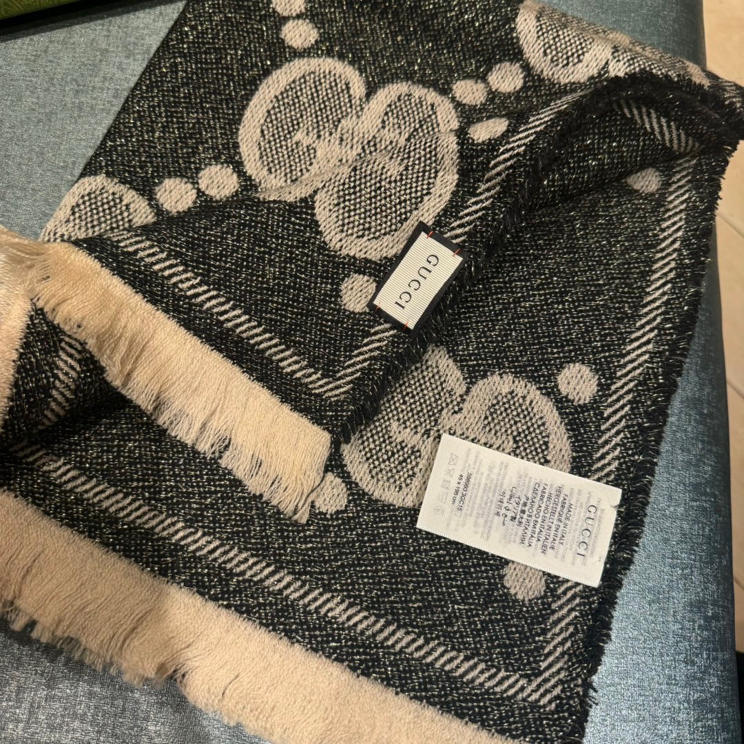 【2026】【GUCCI グッチ】スカーフ45*195CM-BRAND OFF