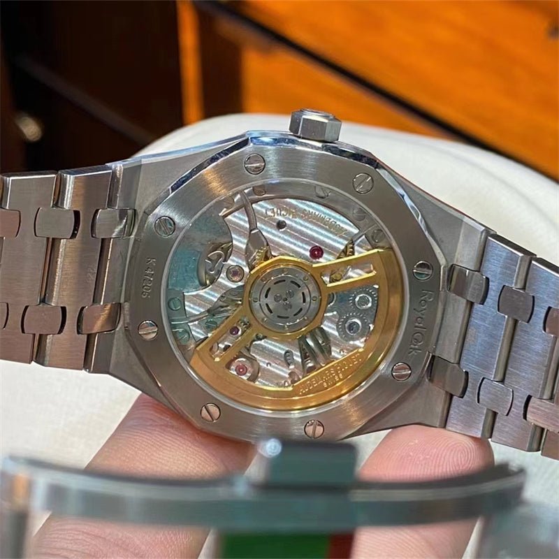 オーデマピゲ ロイヤルオーク フロステッドゴールド 世界限定200本 15410BC.GG.1224BC.01-BRAND OFF