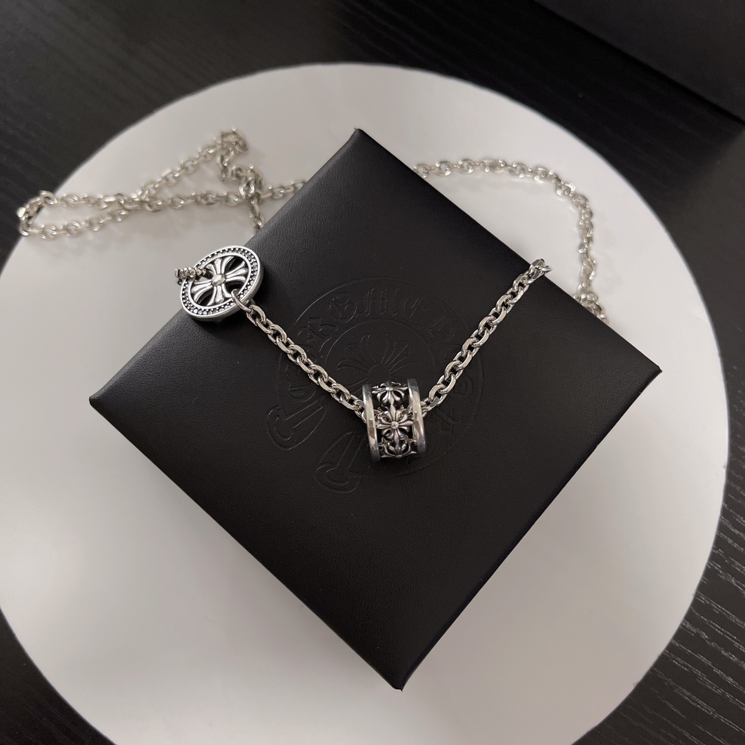 【Chrome Hearts】ネックレス、新しいネックレス万能シンプルファッションオーナメント-BRAND OFF