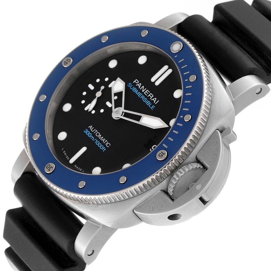 パネライ2020年新作 サブマーシブル アズーロ - 42mm Ref. PAM01209 限定500本-BRAND OFF
