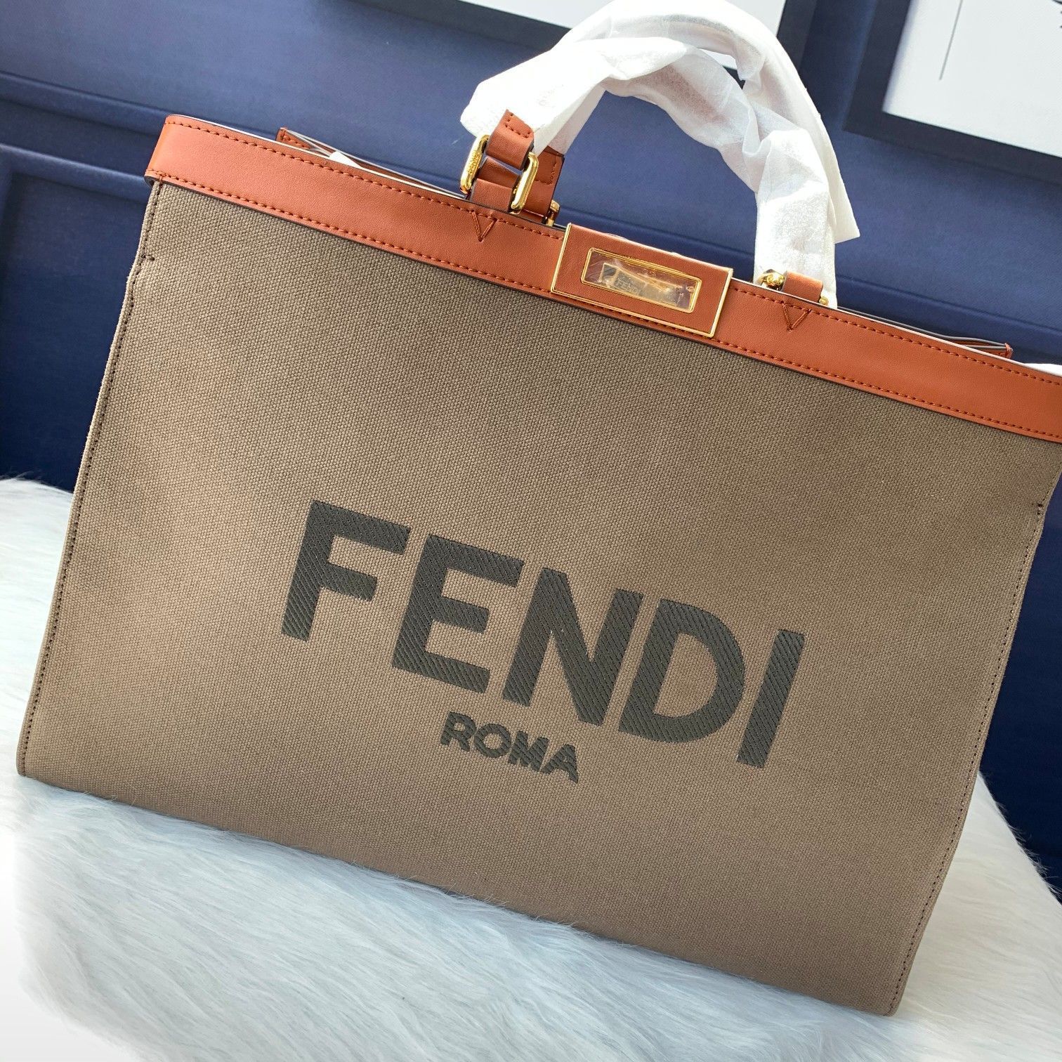 FENDI（フェンディ） ハンドバッグ41X29.5X16CM-BRAND OFF