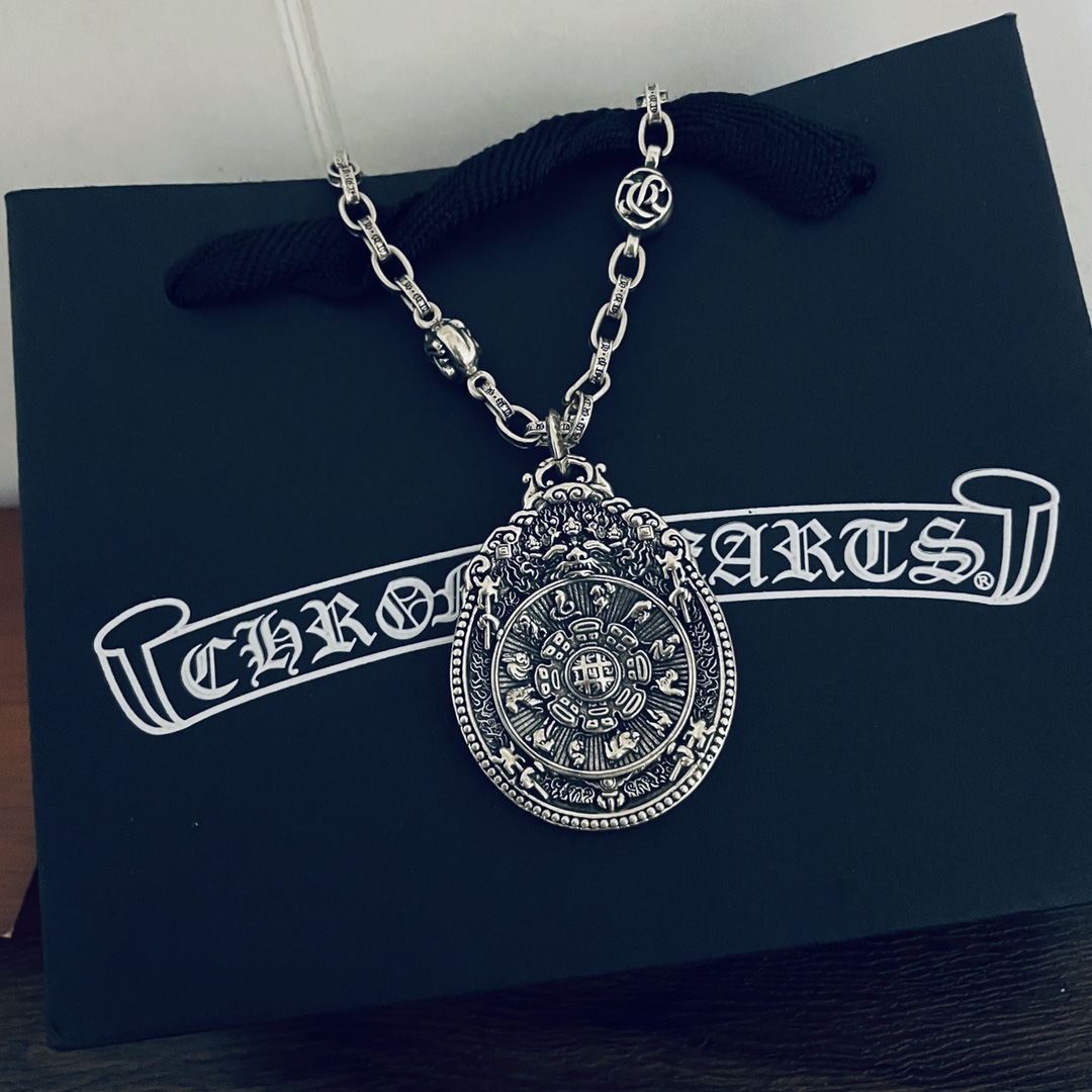 【CHROME HEARTS 】ネックレス、新しいネックレス万能シンプルファッションオーナメント-BRAND OFF