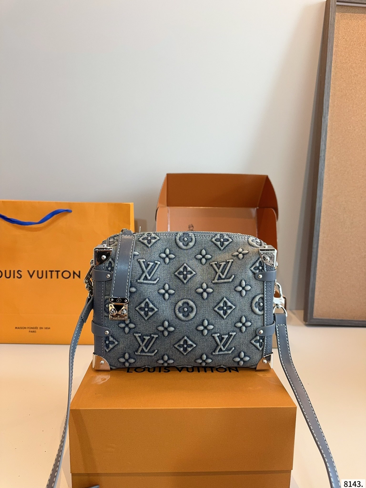 【LOUIS VUITTON旗艦店】ルイヴィトン TRUNK デニングソフトケース-BRAND OFF
