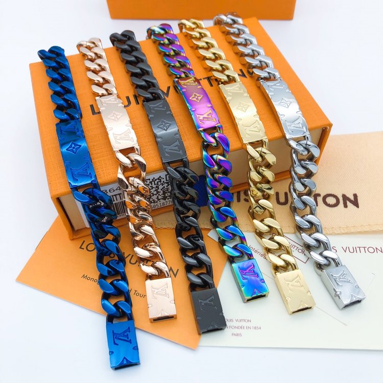 【2026】LV Louis Vuitton（ルイヴィトン） LV ブレスレット 6 カラー 21cm-BRAND OFF