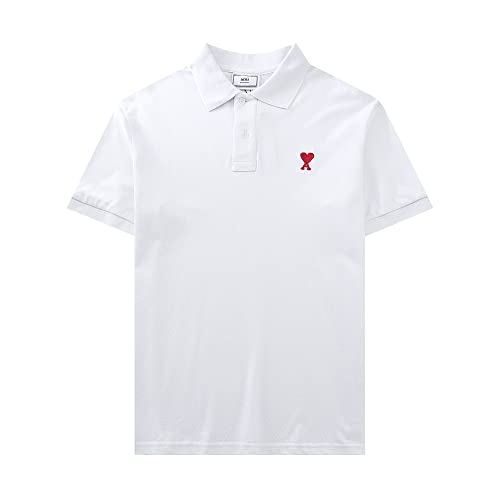 AMI PARIS Tシャツ メンズ 半袖 AMI Alexandre Mattiussi レディース 無地 柔らかい おしゃれ ゆったり 通勤 通学 男女兼用 快適