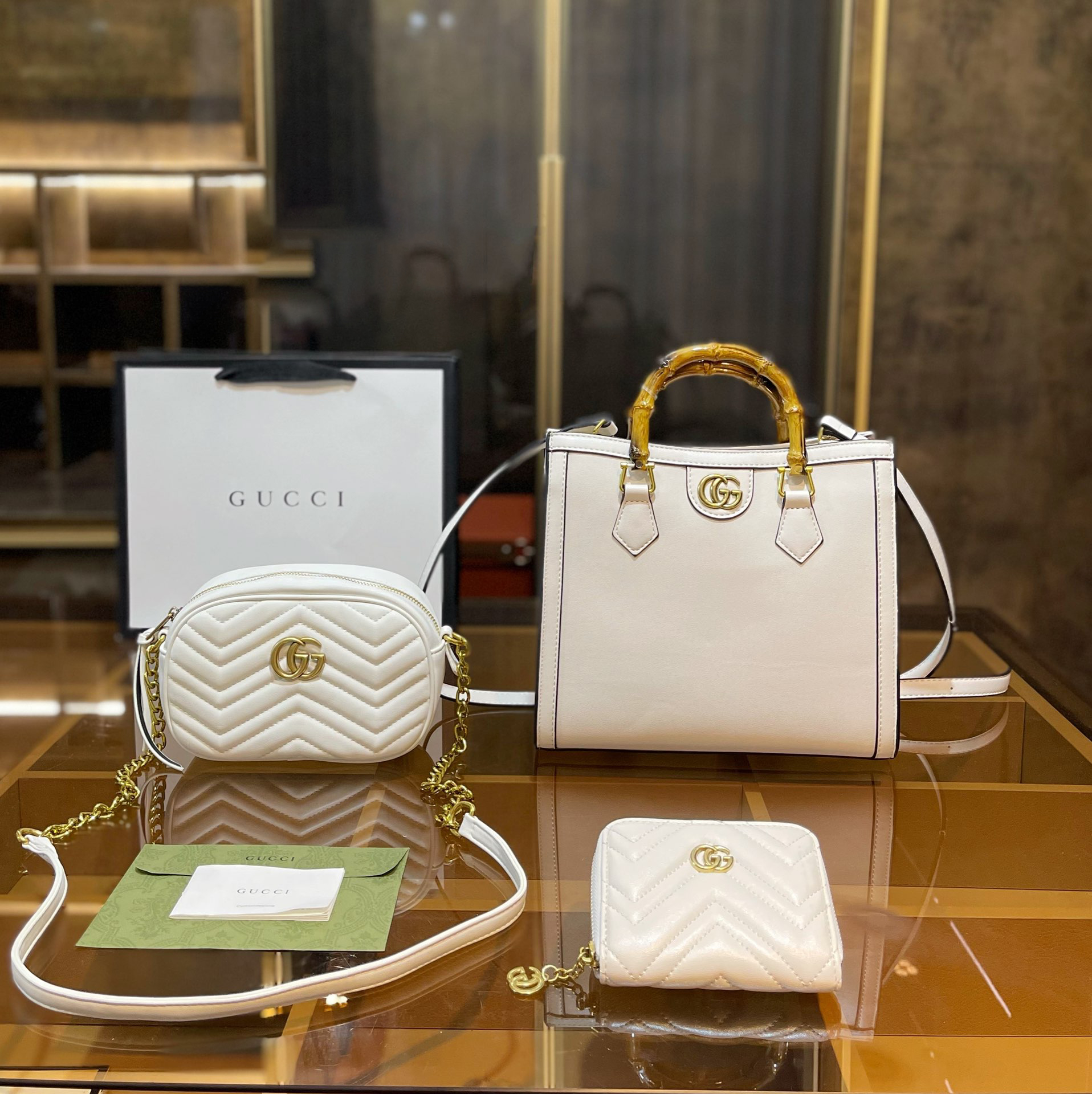 累積売上総額第１位【GUCCI★グッチ】GG3点セット お得-BRAND OFF