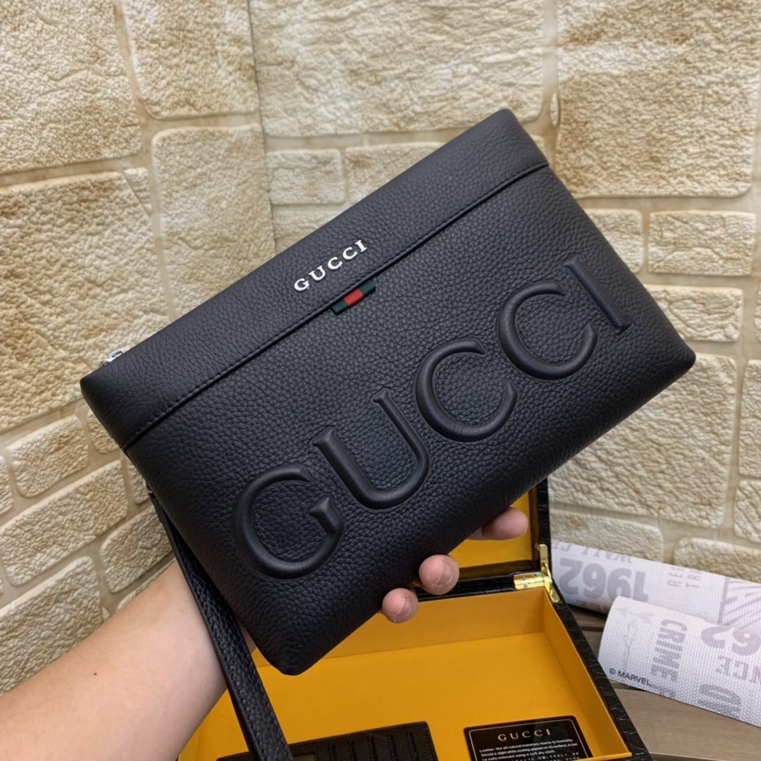 【GUCCI 公式 旗艦店】グッチ クラッチバッグ 当日出荷 好評に付き再入荷！28*18.3CM-BRAND OFF