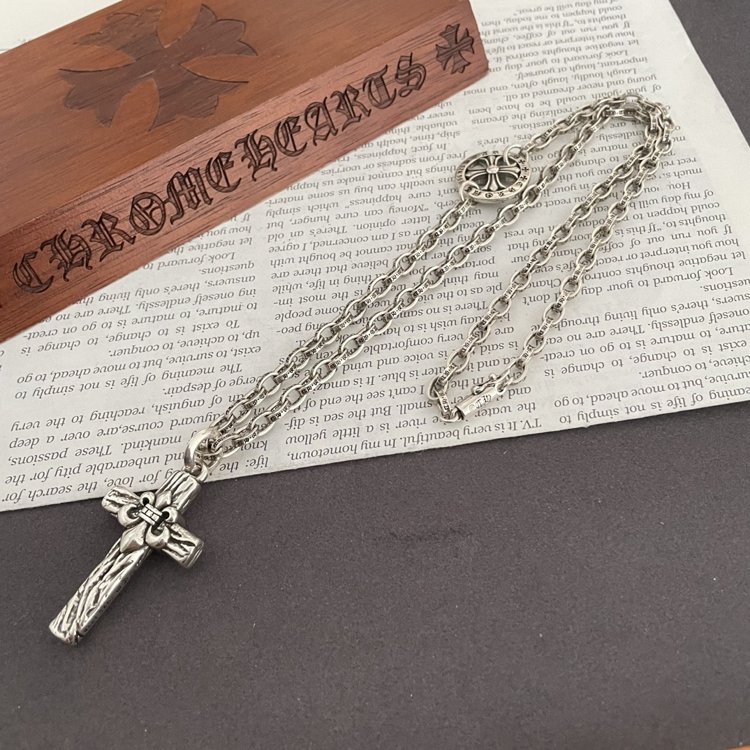 【Chrome Hearts】ネックレス、新しいネックレス万能シンプルファッションオーナメント-BRAND OFF
