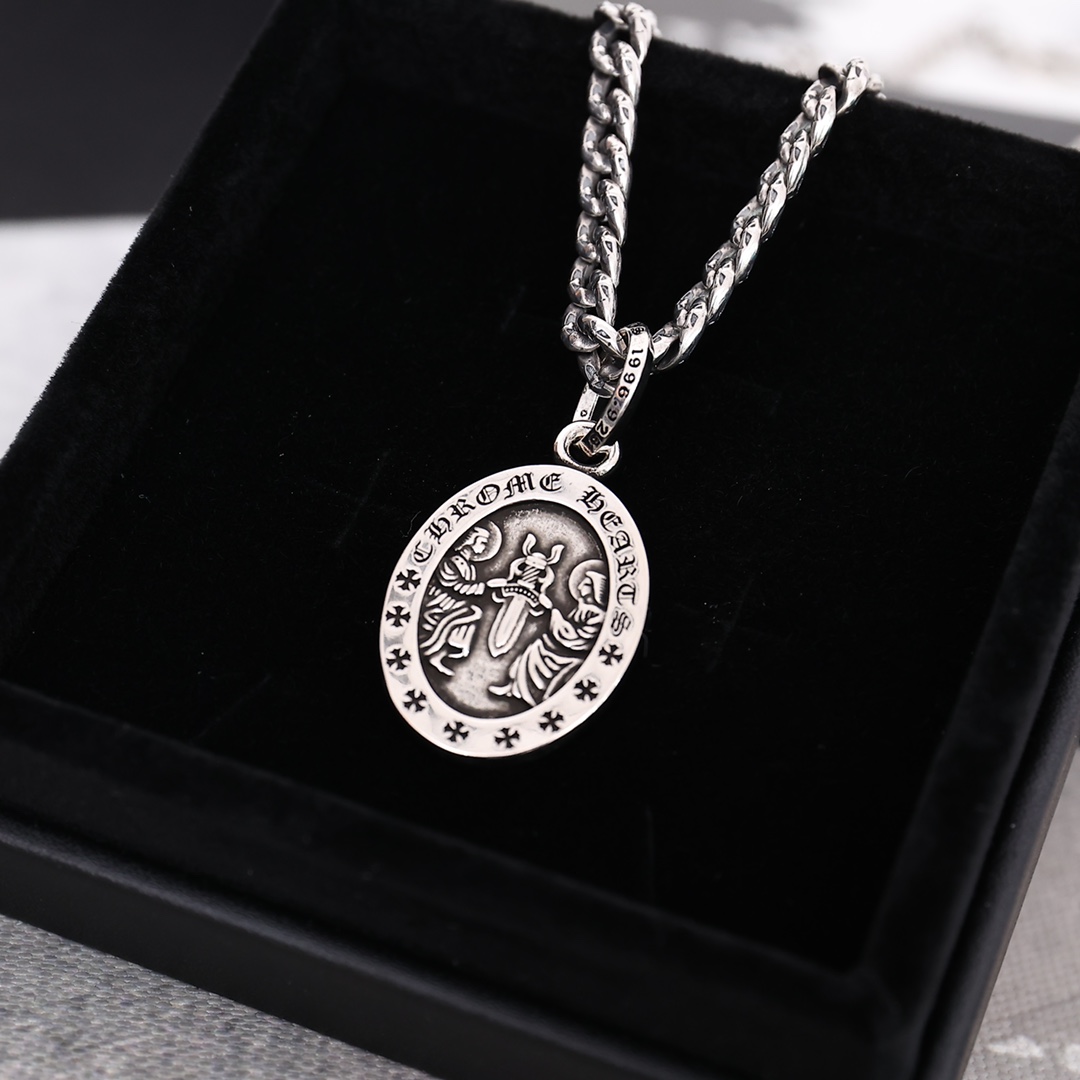 【Chrome Hearts】ネックレス、新しいネックレス万能シンプルファッションオーナメント-BRAND OFF