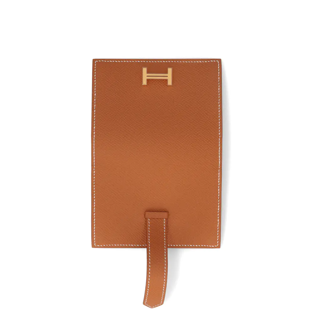 HERMES エルメス ベアン カードケース ブラック-BRAND OFF