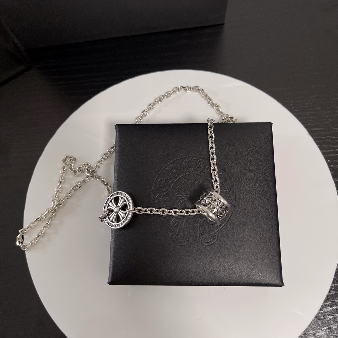 【Chrome Hearts】ネックレス、新しいネックレス万能シンプルファッションオーナメント-BRAND OFF