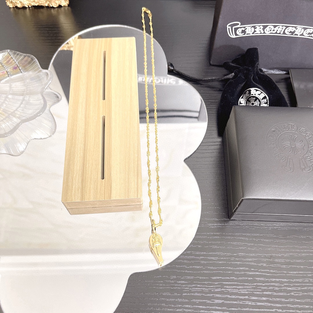 【CHROME HEARTS】ネックレス、新しいネックレス万能シンプルファッションオーナメント-BRAND OFF