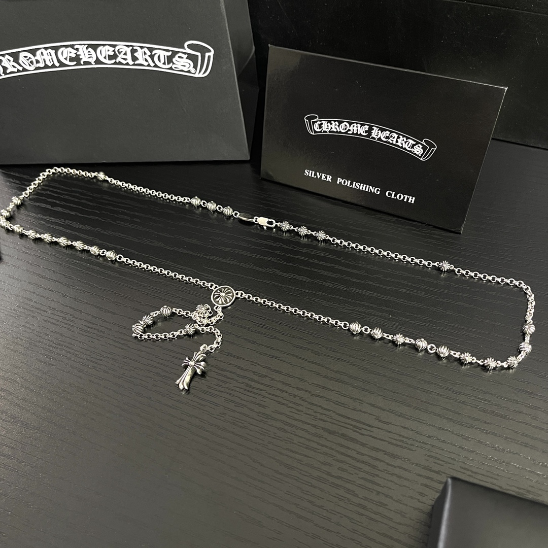 【CHROME HEARTS】ネックレス、新しいネックレス万能シンプルファッションオーナメント-BRAND OFF