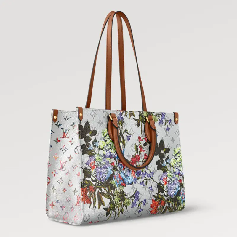 【SALE】LOUIS VUITTON/ONTHEGO MM TOTE BAG/紫陽花柄トートBag-BRAND OFF