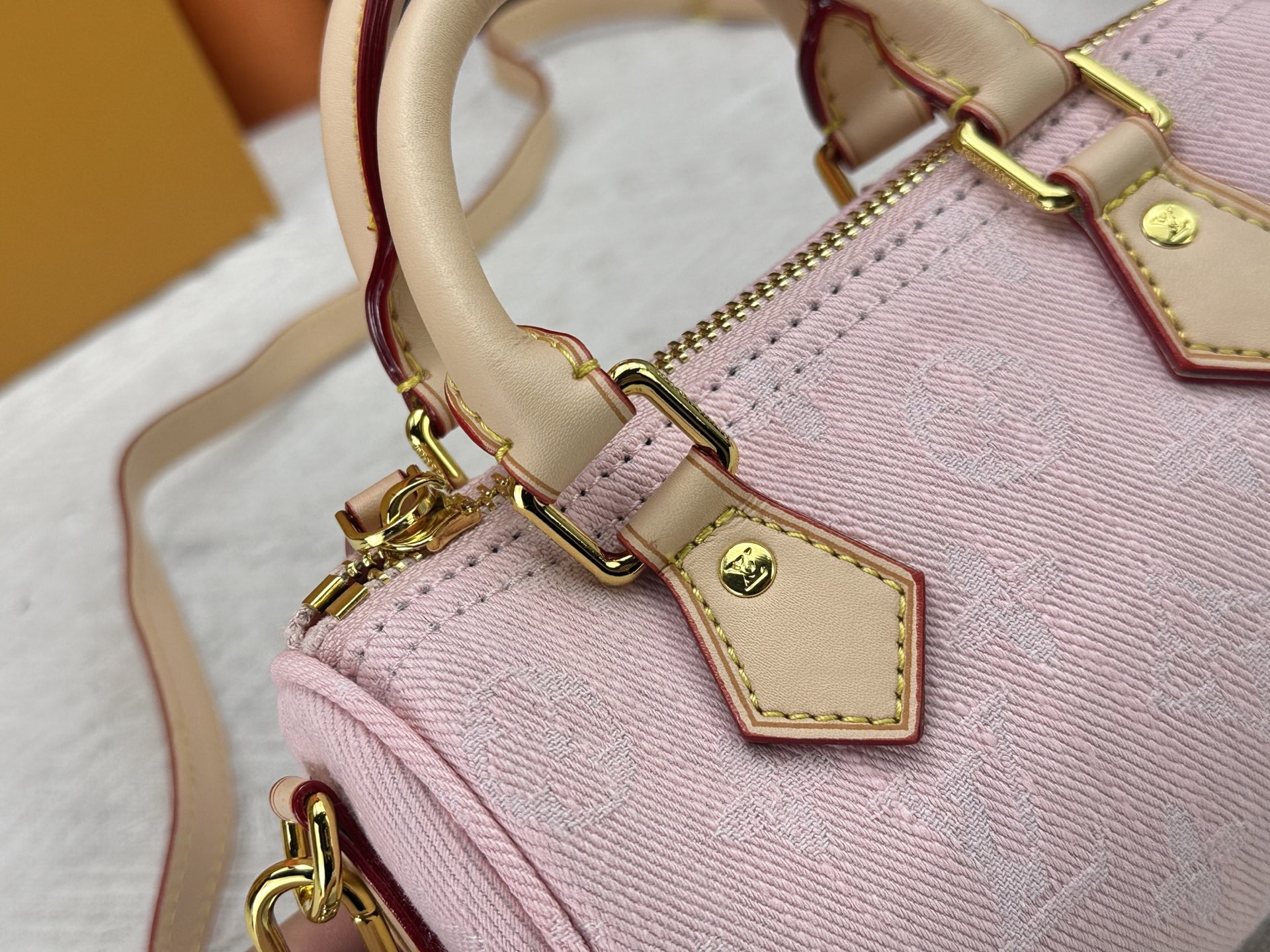 LOUIS VUITTON ルイヴィトン NANO SPEEDY Gx デニムバッグ M11212 M81085-BRAND OFF