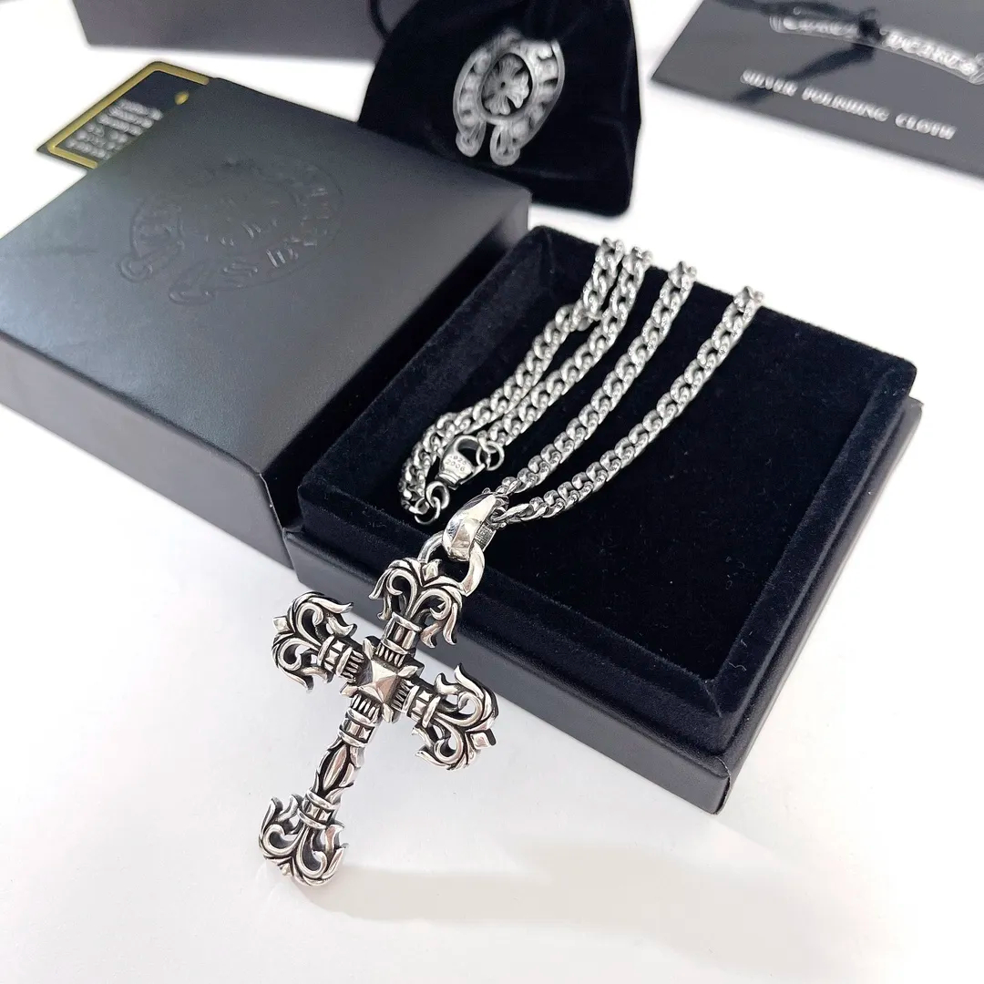 【CHROME HEARTS】ネックレス、新しいネックレス万能シンプルファッションオーナメント-BRAND OFF