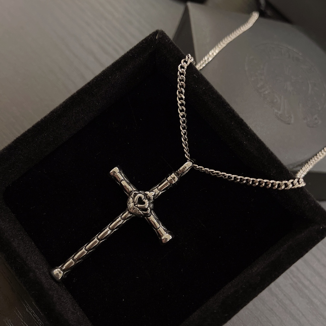 【CHROME HEARTS】ネックレス、新しいネックレス万能シンプルファッションオーナメント-BRAND OFF