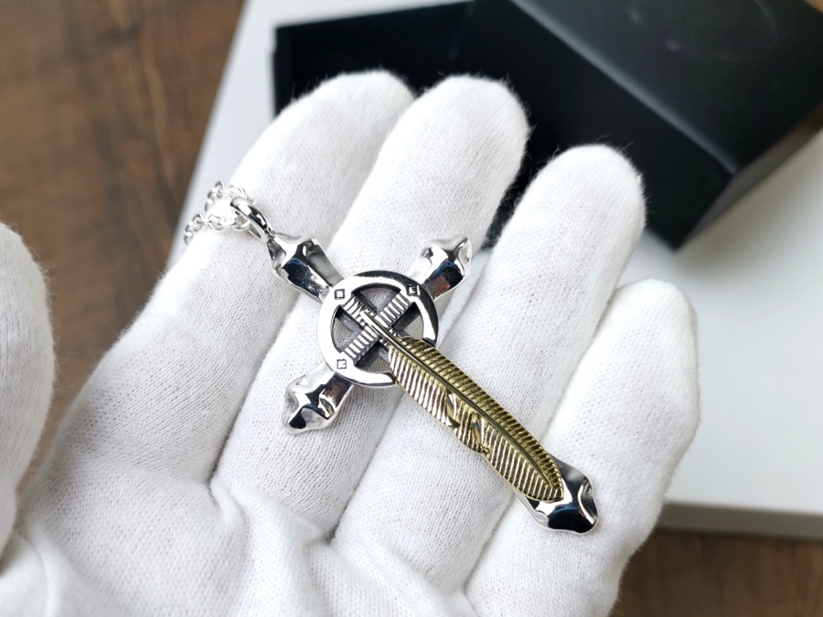 【Chrome Hearts】ネックレス、新しいネックレス万能シンプルファッションオーナメント-BRAND OFF