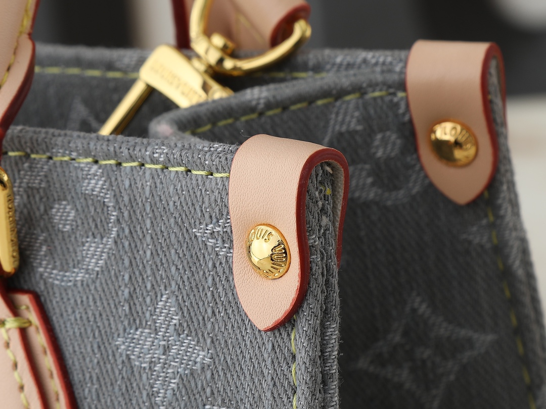 LOUIS VUITTON ルイヴィトン OnTheGo デニムバッグ-BRAND OFF