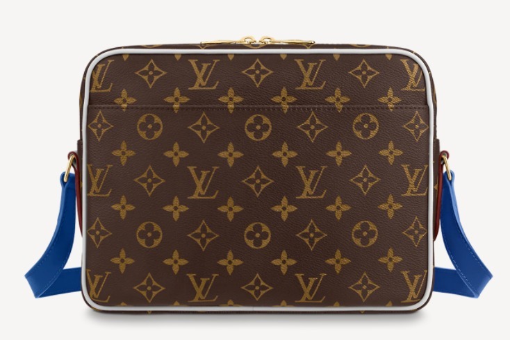 ♯LVXNBA*レア*【VUITTON】入手困難！上品スポーティ☆MESSENGER M45584M45583-BRAND OFF