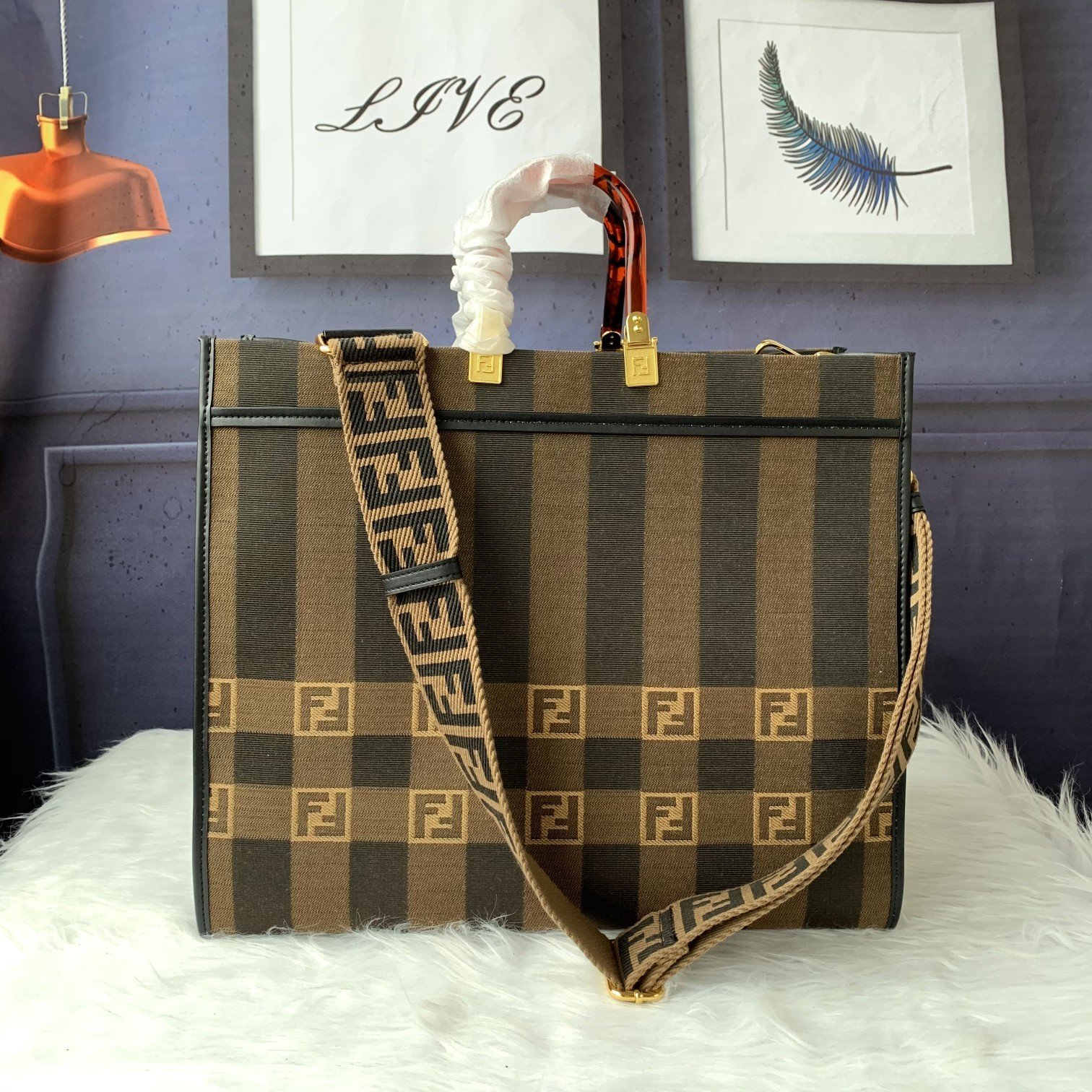 FENDI（フェンディ） ハンドバッグ 40.5X21.5X35CM-BRAND OFF