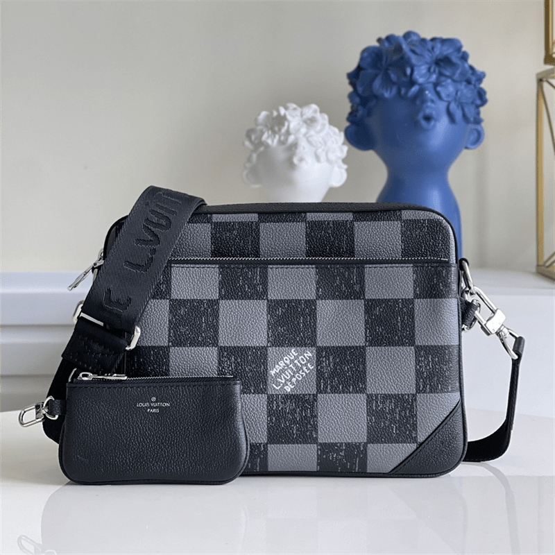 Louis Vuitton メッセンジャーバッグ トリオ N80401 ダミエ-BRAND OFF