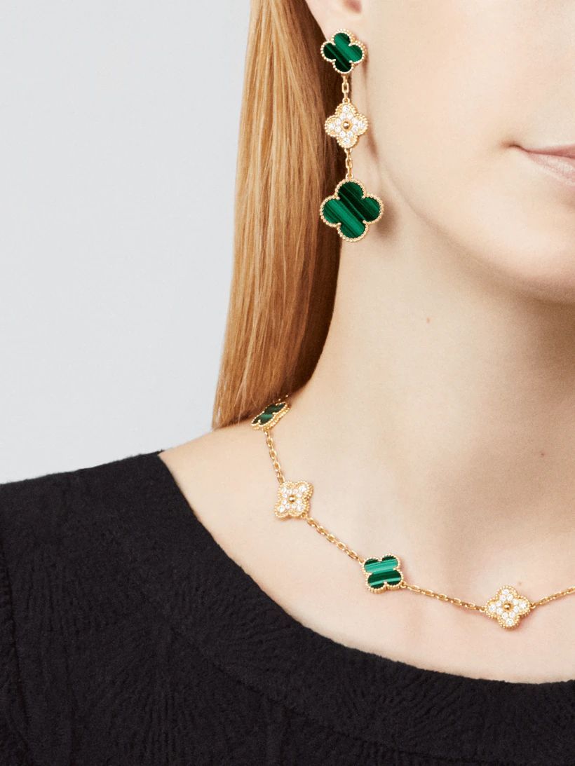 【2026】【Vancleef & Arpels】 マジック アルハンブラ イヤリング、3モチーフ-BRAND OFF