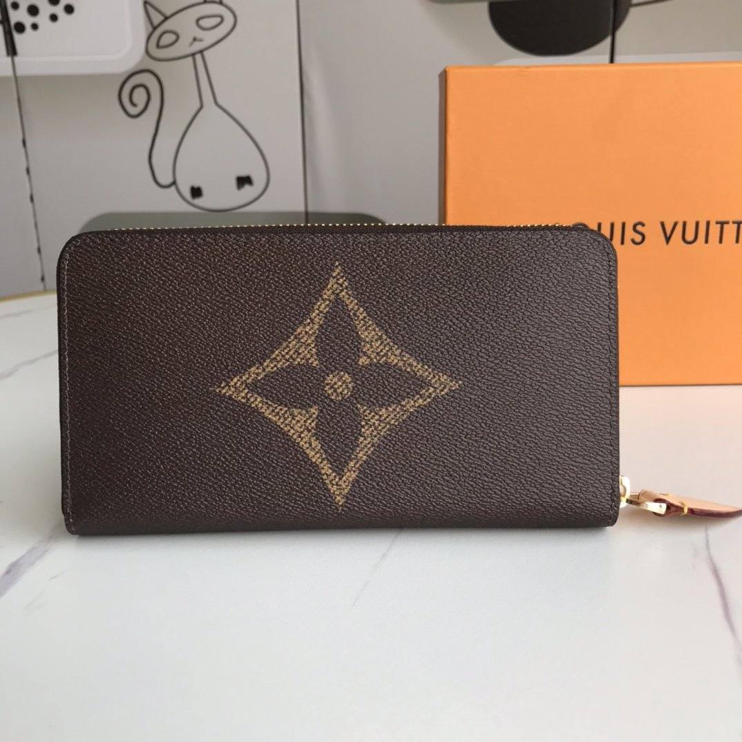 財布 19 x 10cm Zippy M60017 Louis Vuitton-BRAND OFF