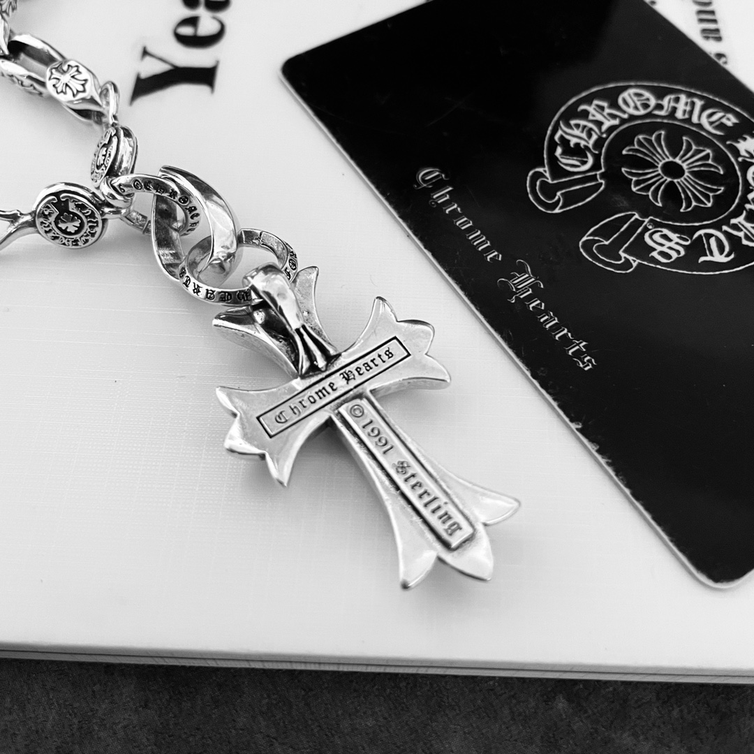 【CHROME HEARTS 】ネックレス、新しいネックレス万能シンプルファッションオーナメント-BRAND OFF