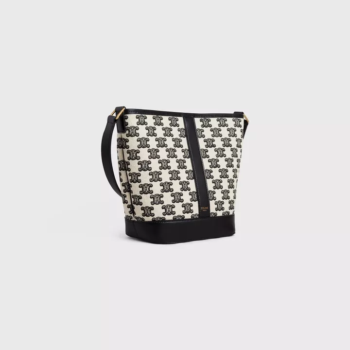 スモール バケット / トリオンフの刺繍入りテキスタイル-BRAND OFF