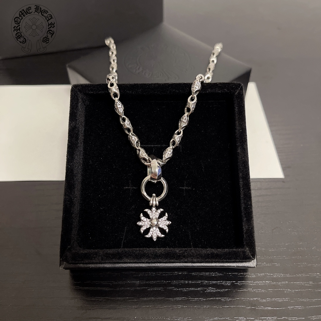 【2026】【CHROME HEARTS 】ネックレス、新しいネックレス万能シンプルファッションオーナメント-BRAND OFF