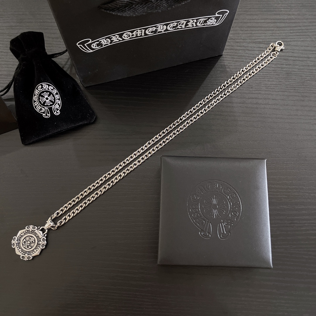 【Chrome Hearts】ネックレス、新しいネックレス万能シンプルファッションオーナメント-BRAND OFF