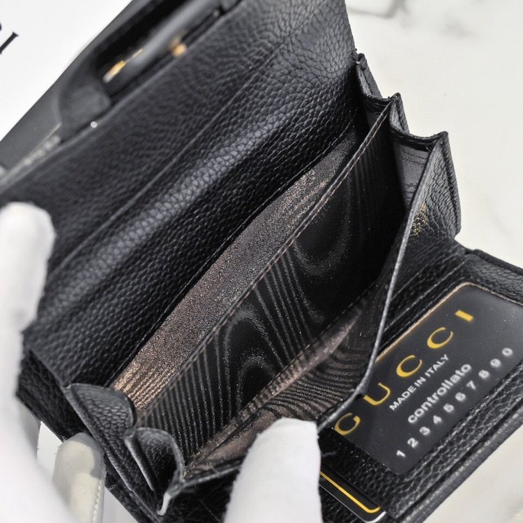 GUCCI(グッチ) 三つ折り財布 13.5*9.5*3.5cm-BRAND OFF