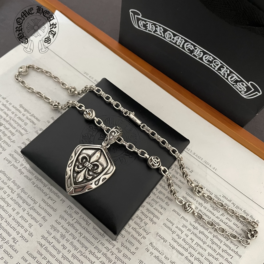 【CHROME HEARTS】ネックレス、新しいネックレス万能シンプルファッションオーナメント-BRAND OFF